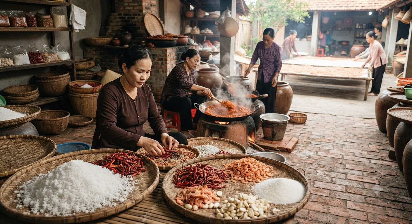 Các yếu tố ảnh hưởng đến chất lượng muối tôm